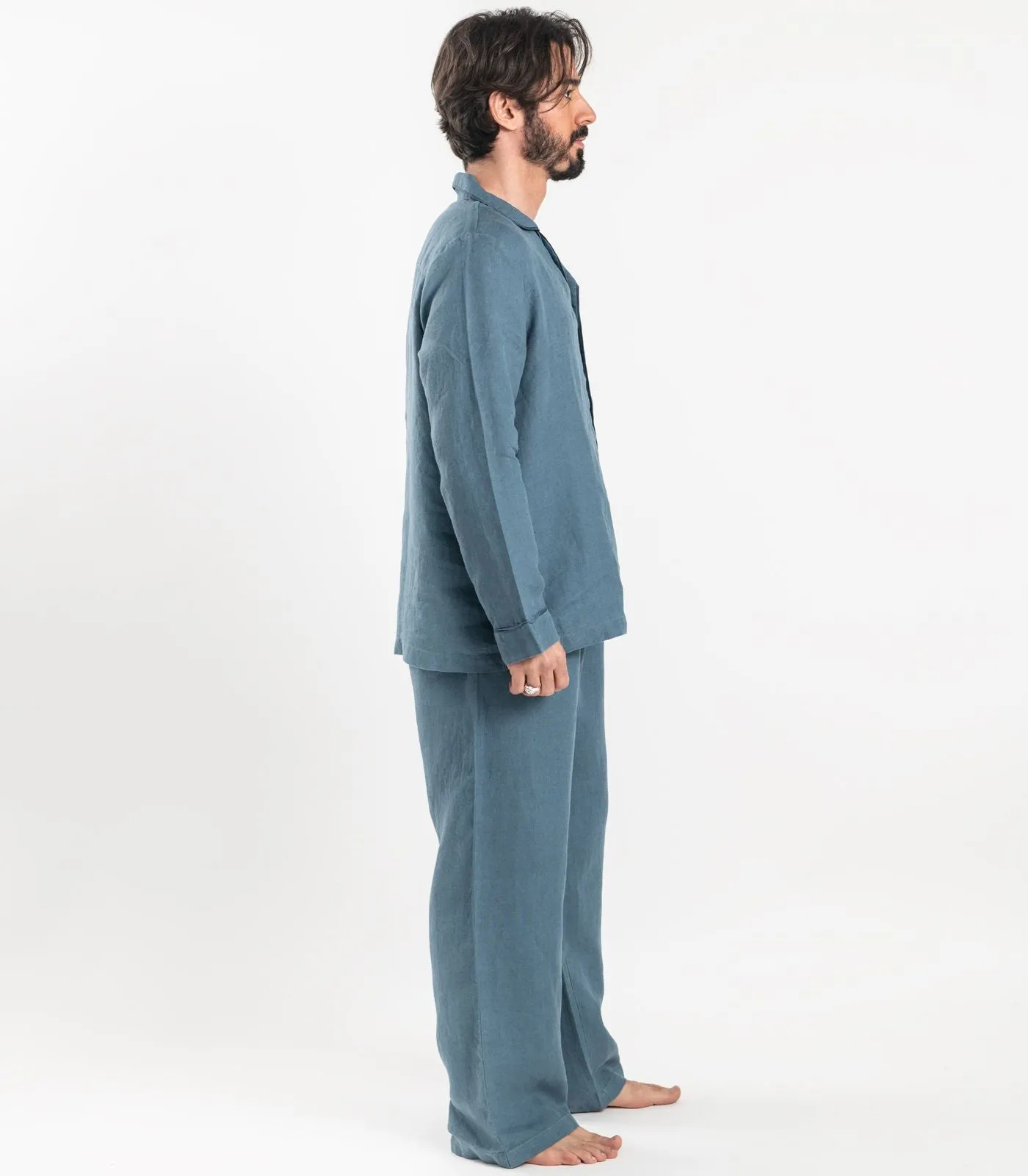 Men's Linen PJ Set