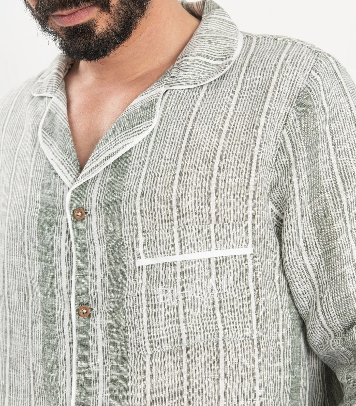 Men's Linen PJ Set