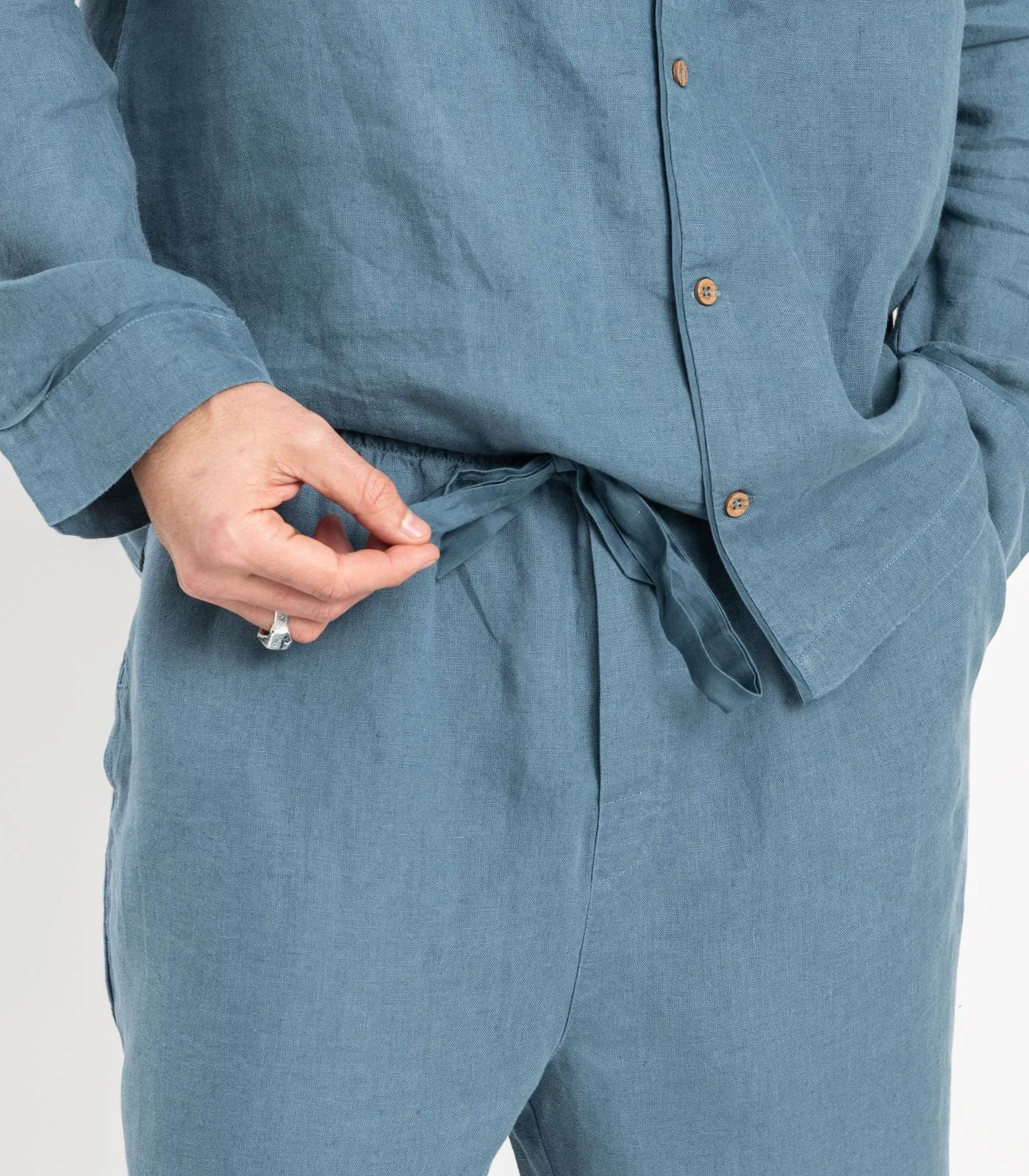 Men's Linen PJ Set