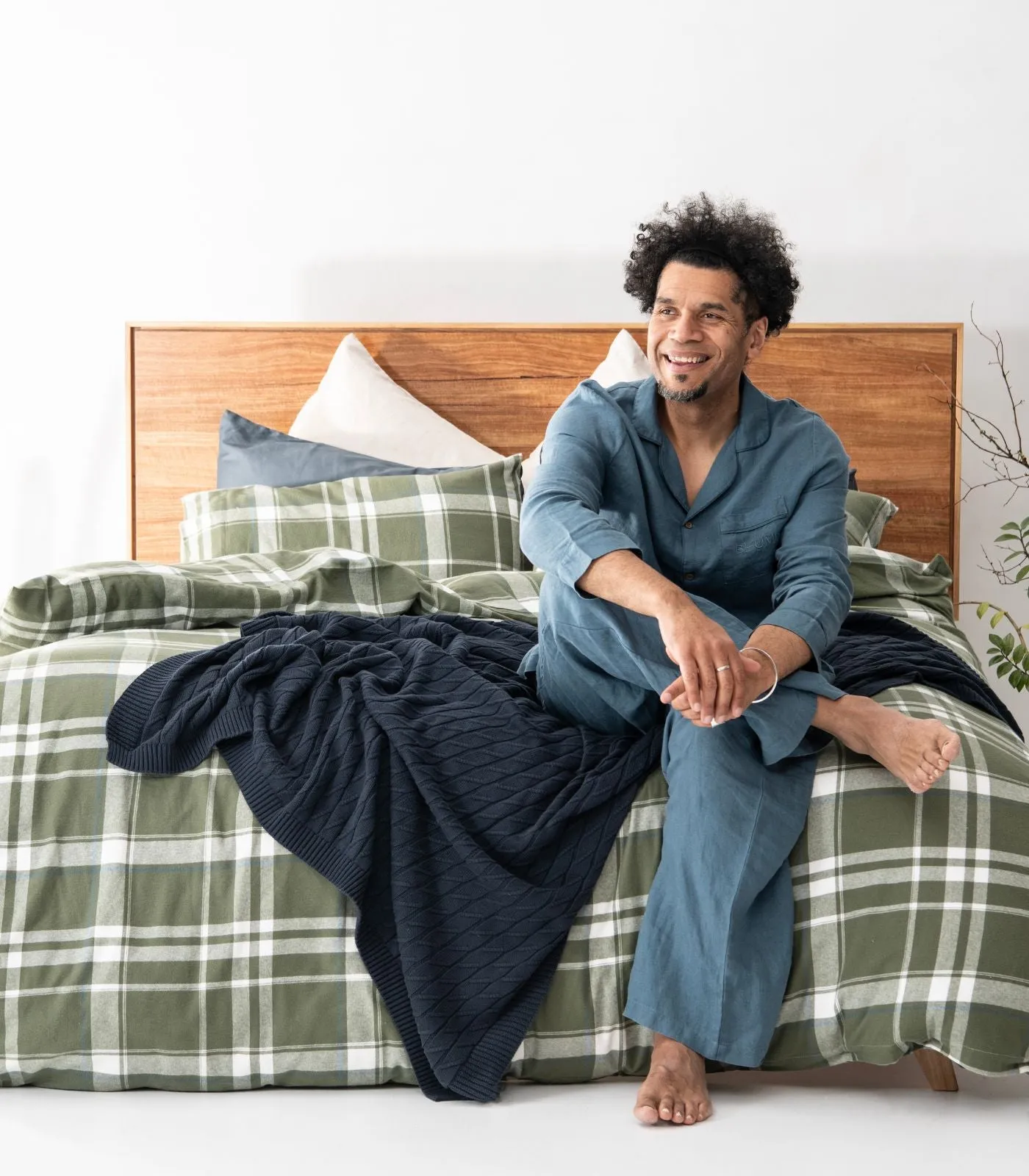 Men's Linen PJ Set