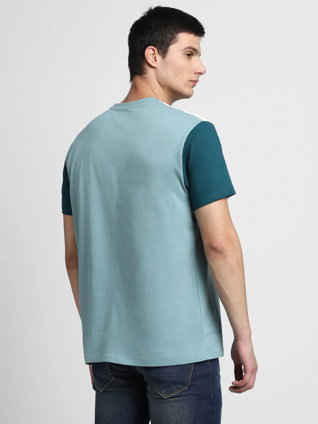 Men's Sea Blue T-shirt