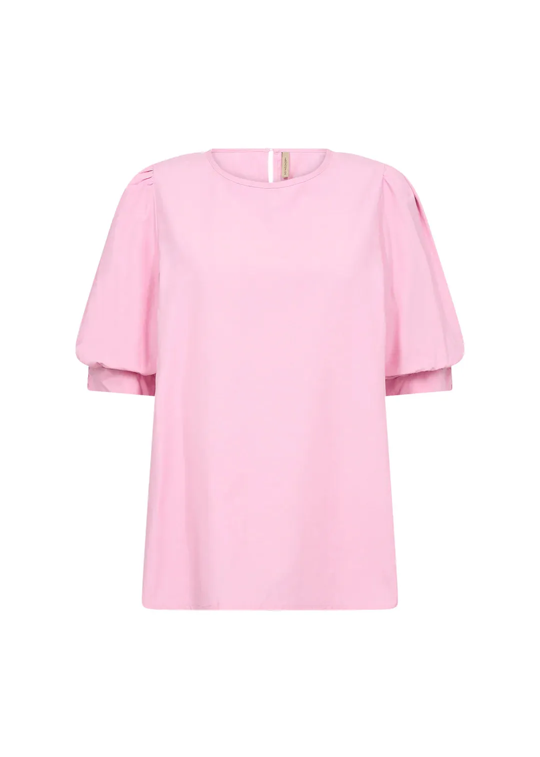 Netti 67 Pink Puff Sleeve Top