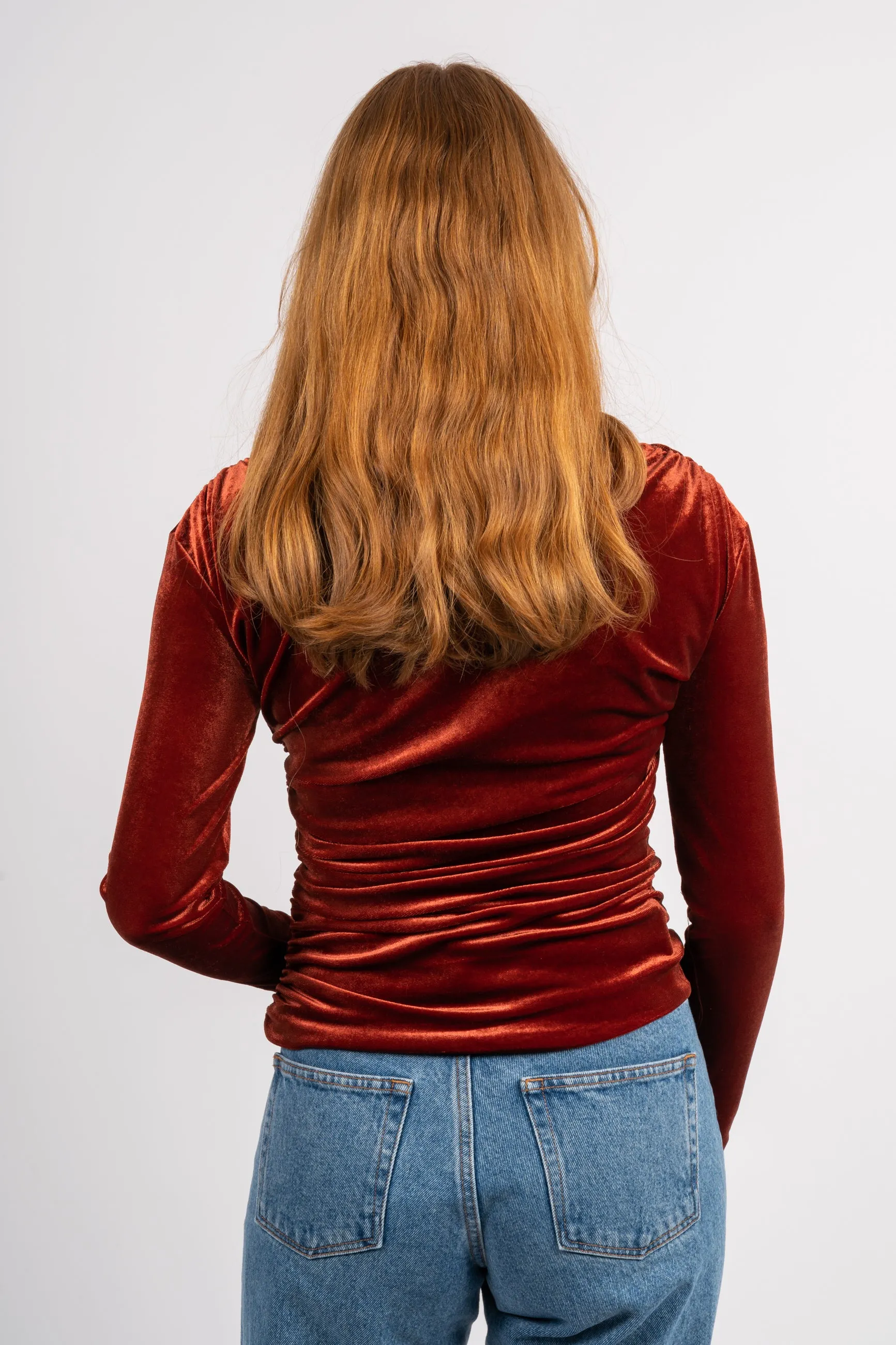 OfiaIW Blouse - Syrah