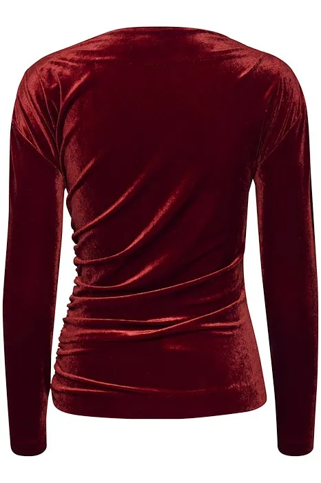 OfiaIW Blouse - Syrah
