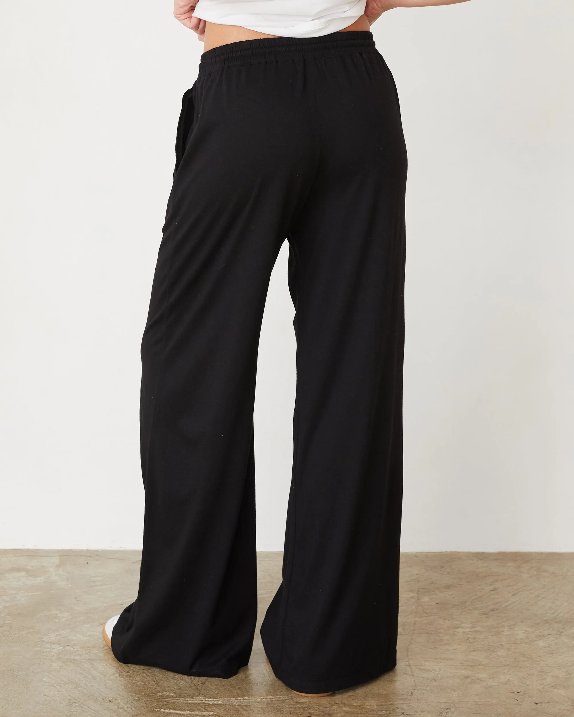 Organic Jersey Wide Leg Pant