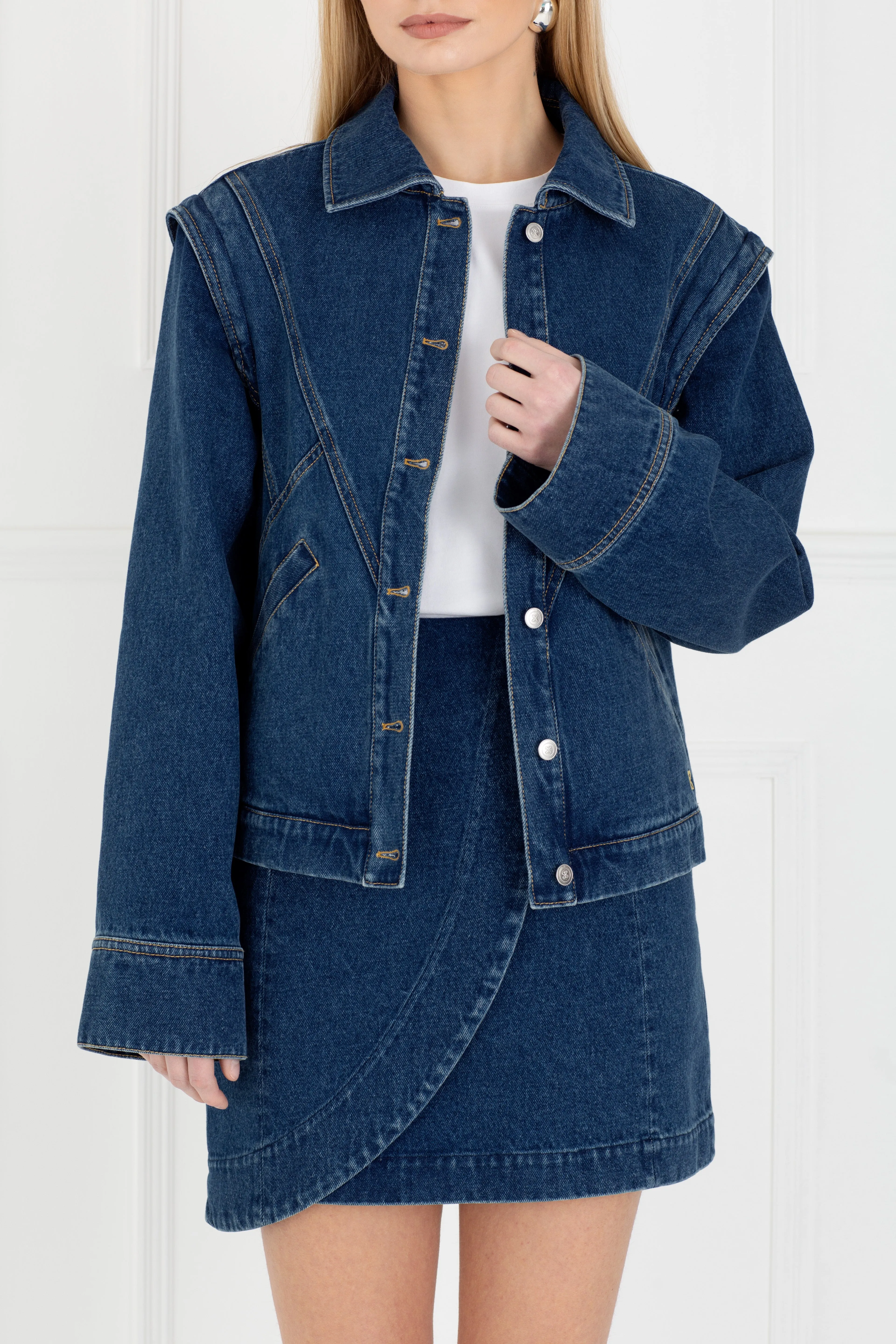 "The Aggie" - Denim Jacket (Blue)