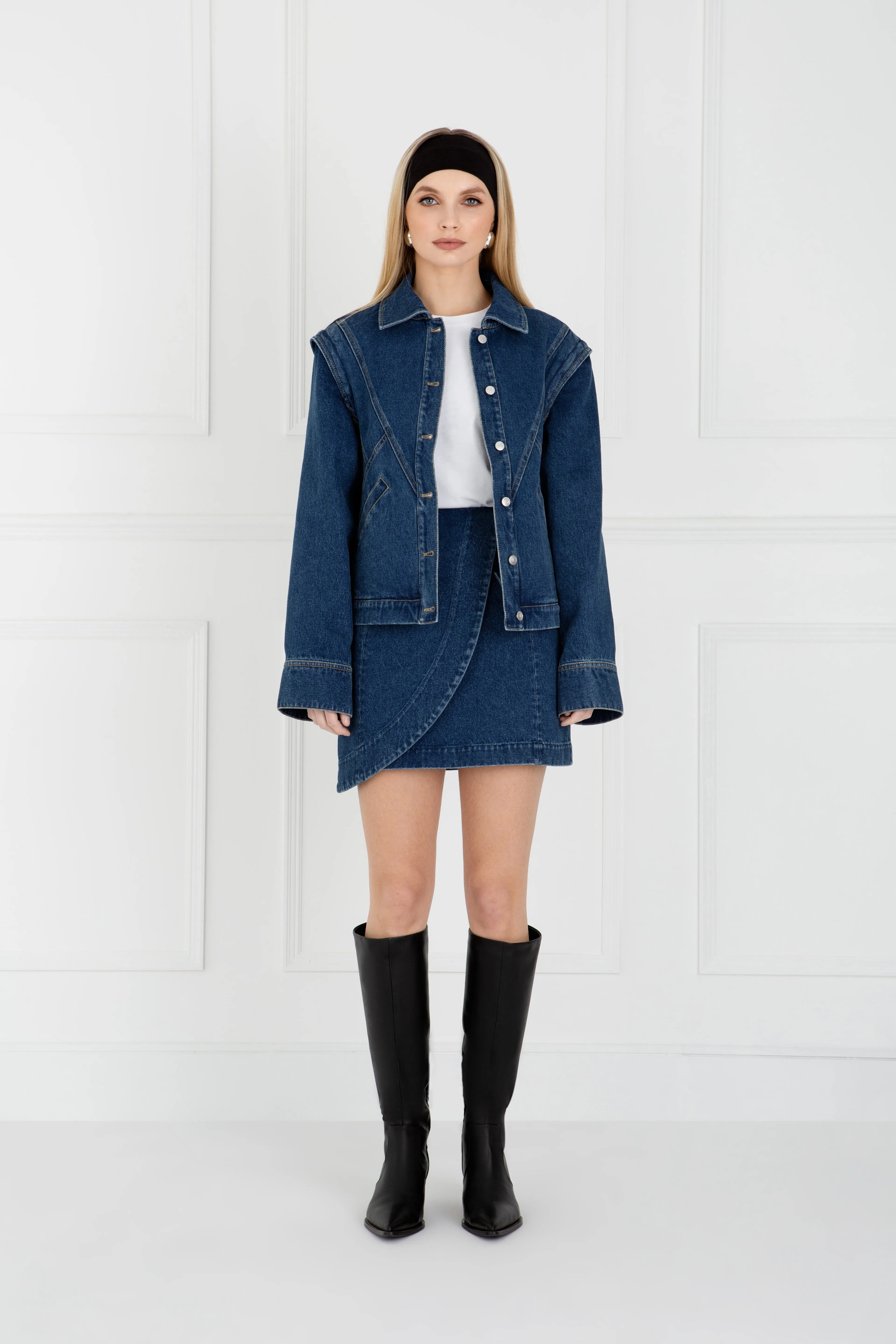 "The Aggie" - Denim Jacket (Blue)