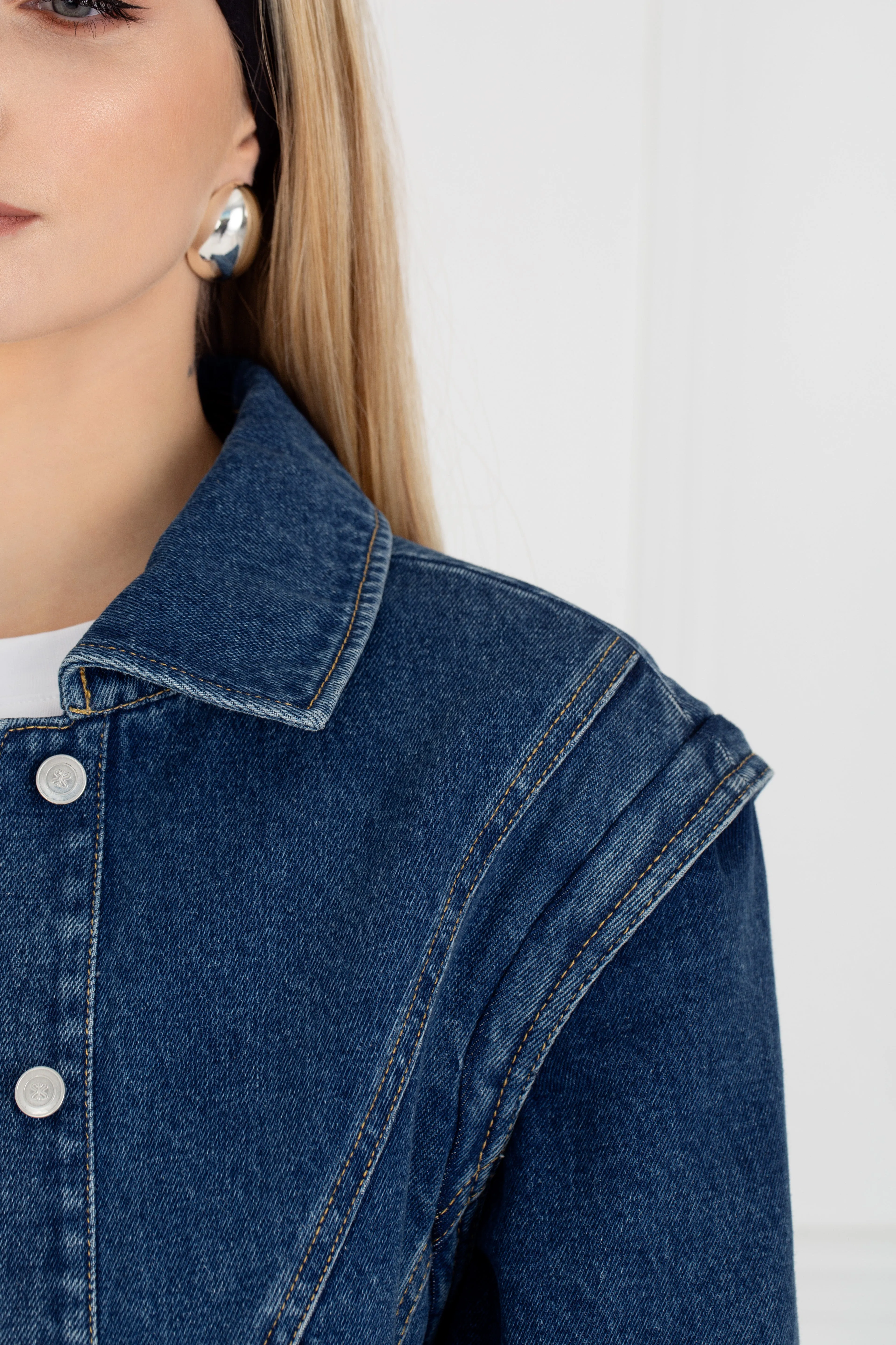 "The Aggie" - Denim Jacket (Blue)