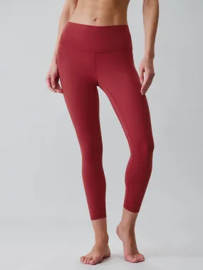 Red Stripe Slim Fit Leggings 24”
