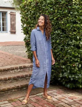 RORY Famous Blue, Lived-in Linen