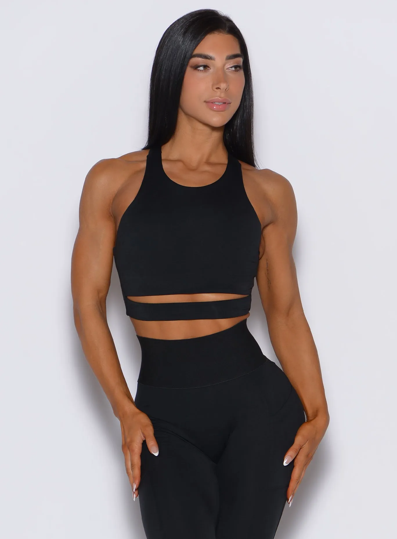 Sliced Tank Bra