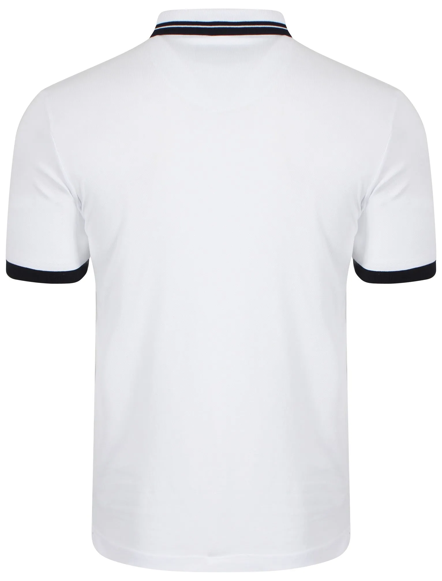 Stibbington Polo Shirt in White - Le Shark