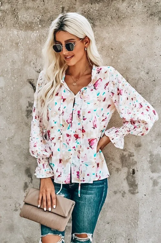 Sweet Girl Floral Blouse