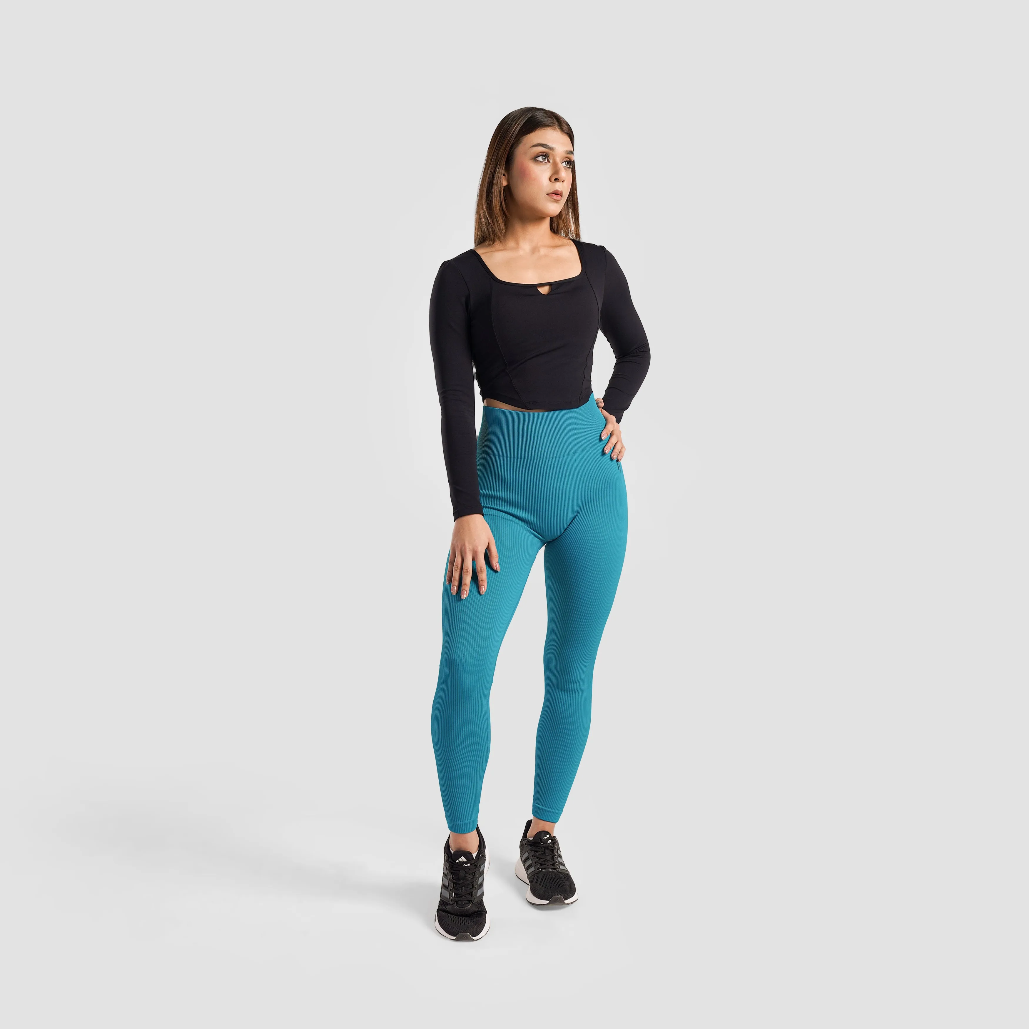 Vigor Flex Seamless Leggings (Green)