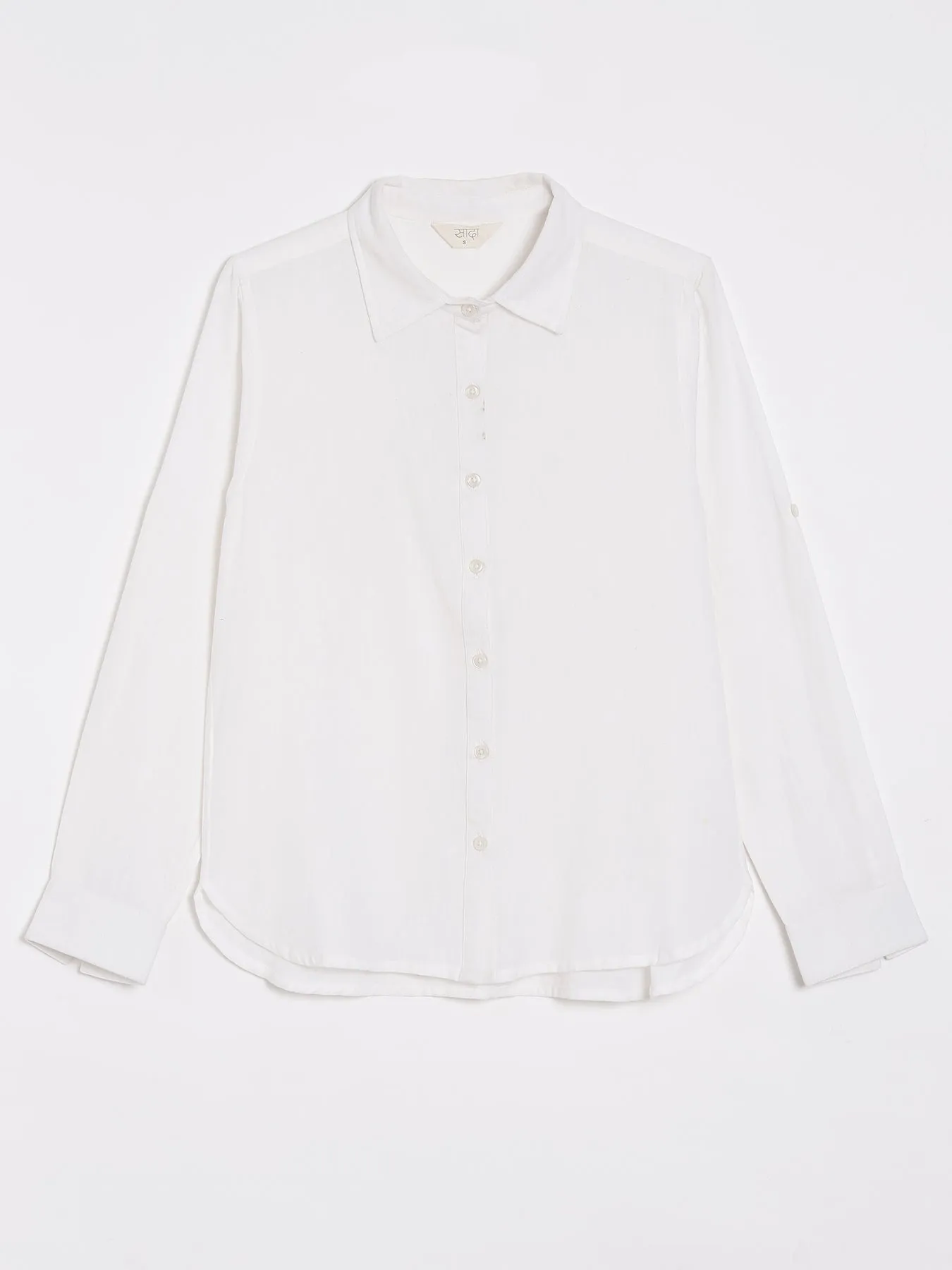 White Airy-Linen Shirt