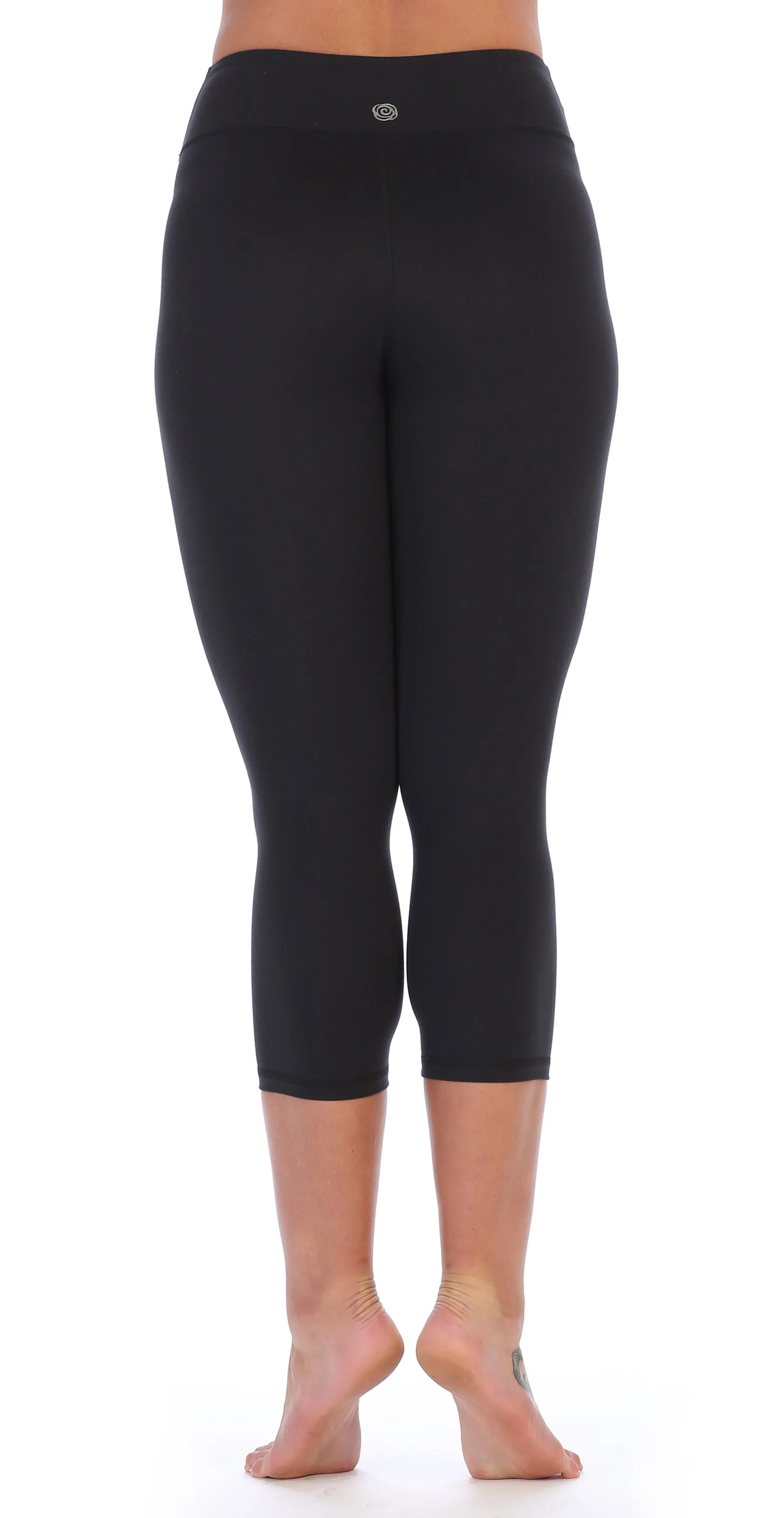 Women's High Waist Three-Fourth Compression Leggings