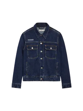 Womens Nettle Denim Jacket—rinse wash