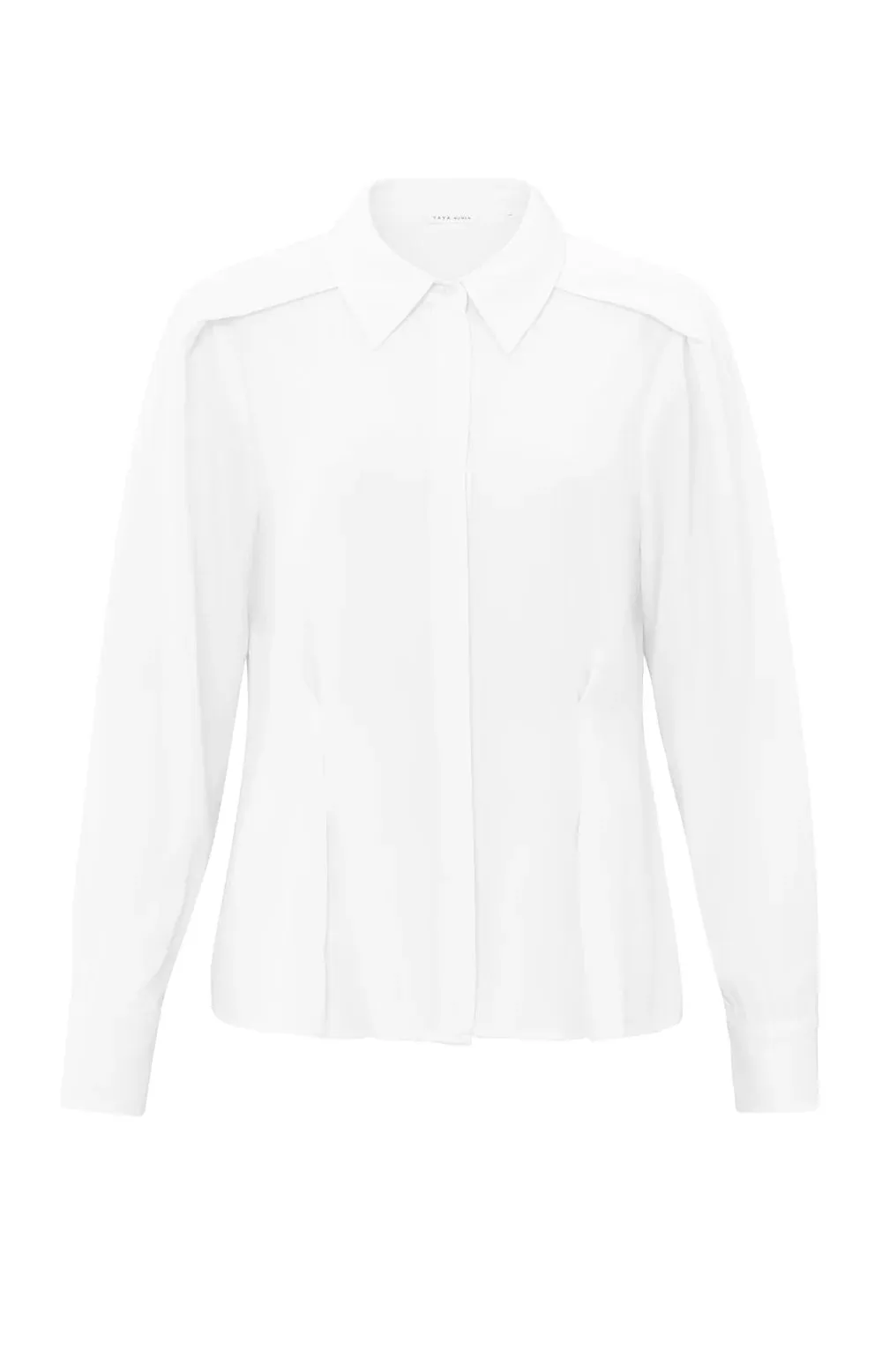YAYA FITTED BLOUSE PURE WHITE