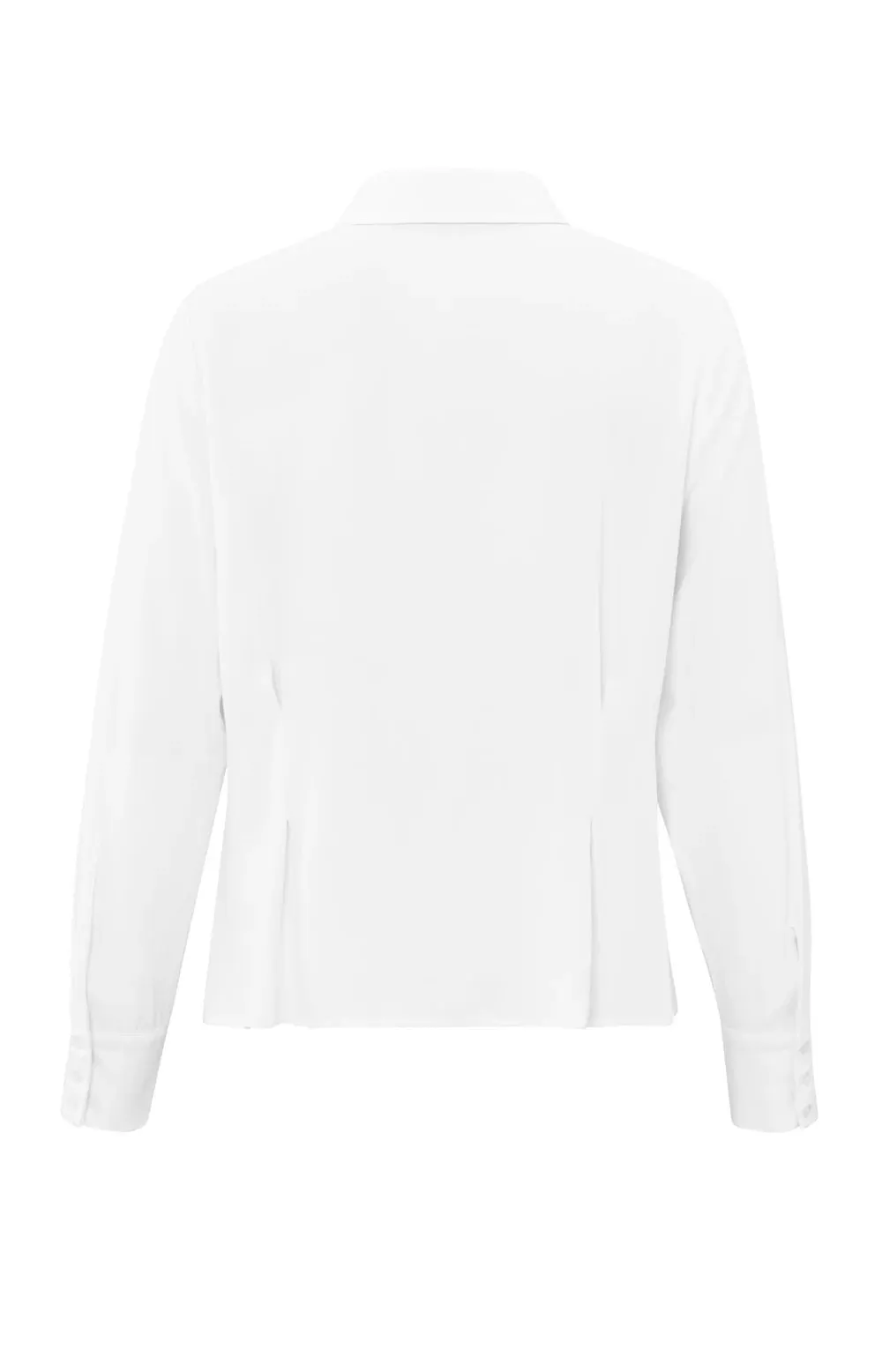 YAYA FITTED BLOUSE PURE WHITE